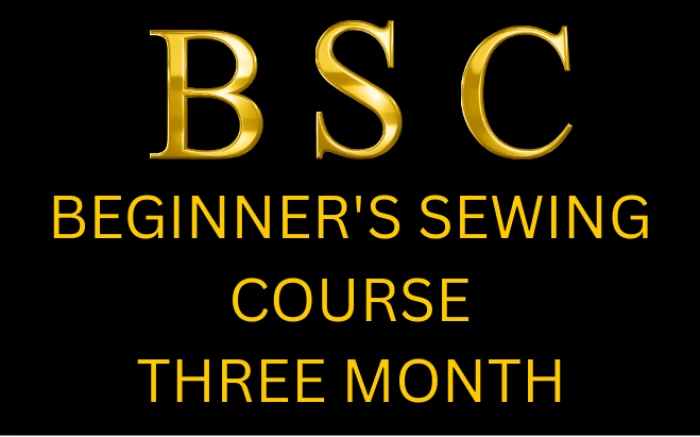 Course BEGINNER'S SEWING COURSE - Sew In Style Fashion Designing Academy